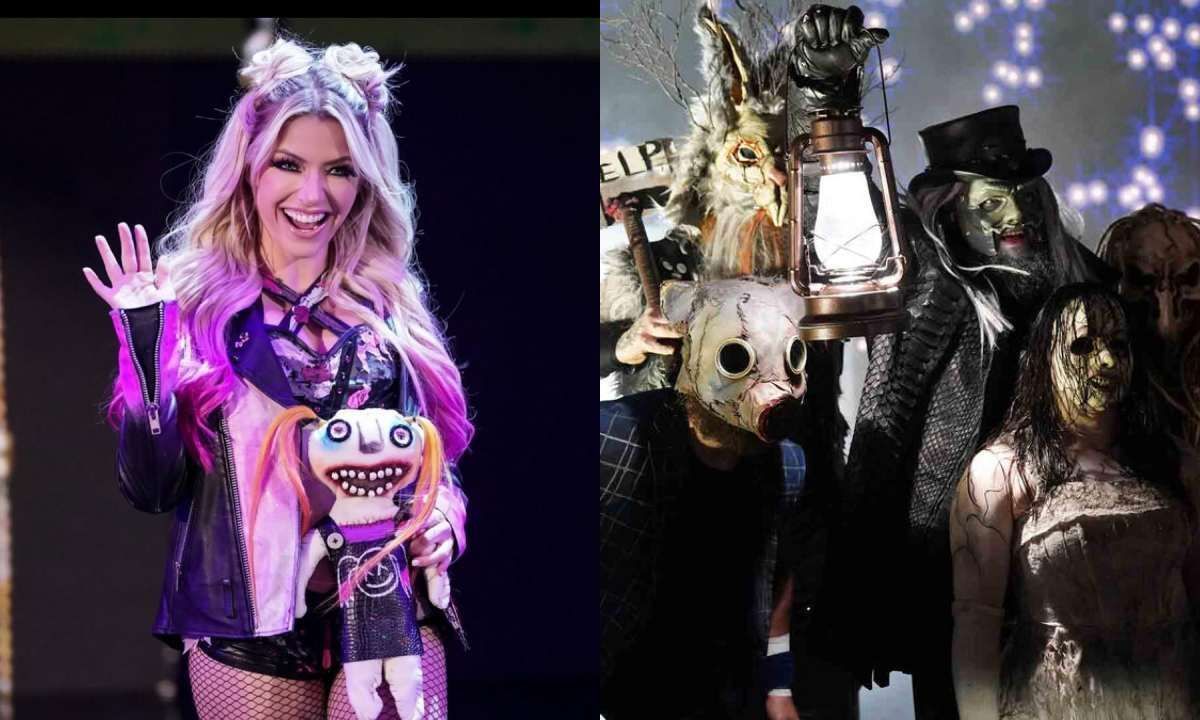 Alexa  Bliss (L) and The Wyatt Sicks (R). Photo credit: [Alexa Bliss
