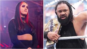 The Rock's daughter Ava reacts after Jacob Fatu is caught breaking character