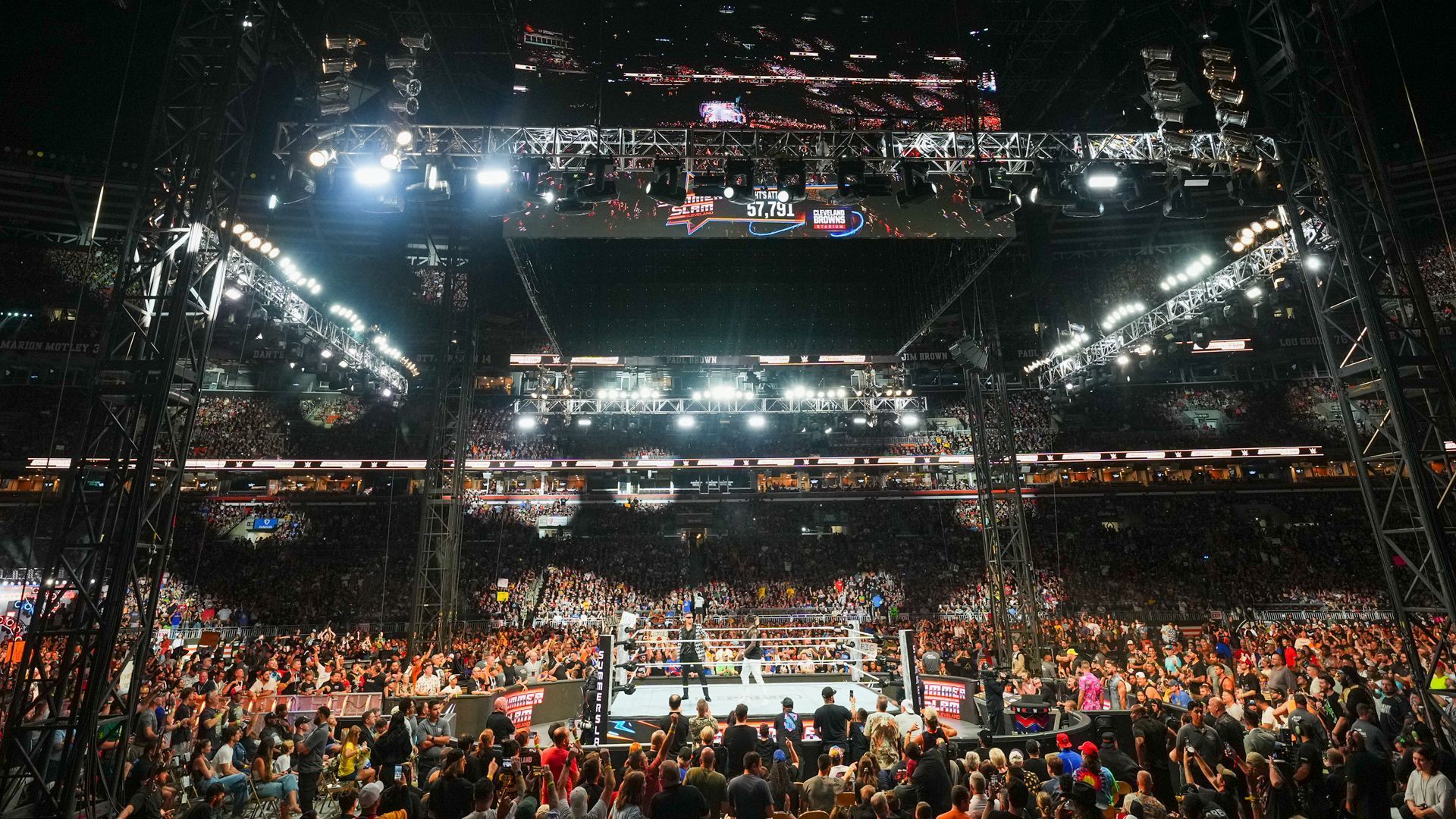 The WWE Universe attends SummerSlam 2024