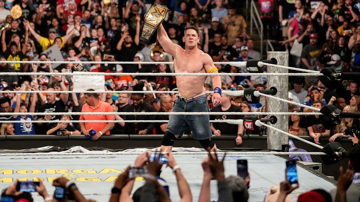 John Cena is a 17-time world champion! (Image from WWE.com)