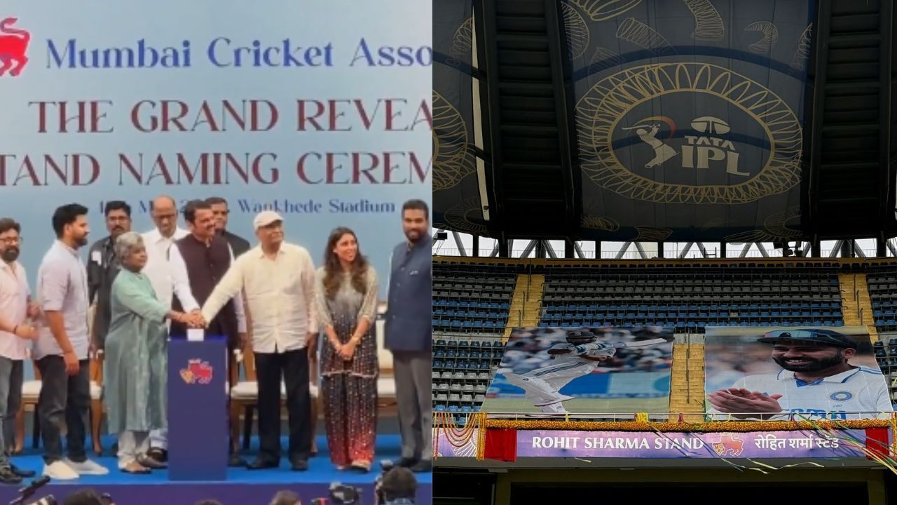Rohit Sharma, Rohit Sharma Stand, Rohit Sharma Family
