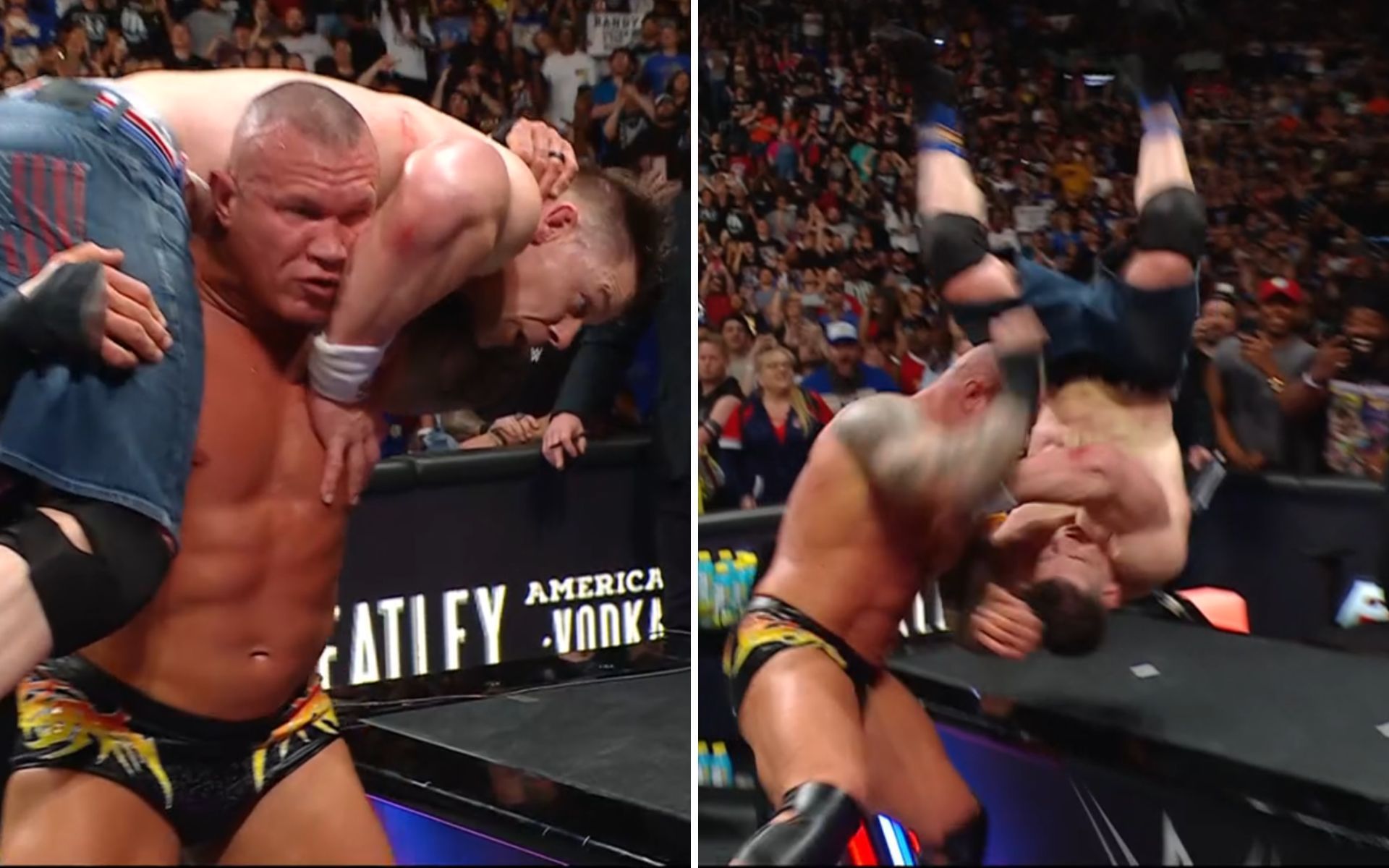 An incredible moment (Picture Courtesy: WWE on Netflix)