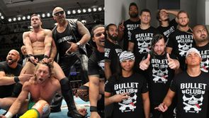Former WWE Superstars offer Bullet Club members a "Too Sweet" months after leaving the company