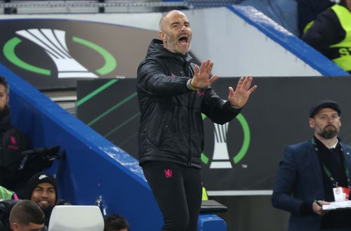 Chelsea manager Enzo Maresca