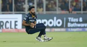 Mohammed Siraj sprints to complete an excellent low catch and end Abhishek Sharma's heroics in GT vs SRH IPL 2025 match [Watch]