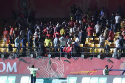 Players & official rush out of stadium in chaotic situation after PBKS vs DC IPL 2025 match called off [Watch]