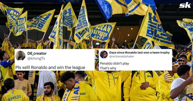 “Penaldo didn’t play, that’s why”, “Sell Ronaldo and win the league” - Fans react as Al-Nassr win 9-0 over Al-Okhdood in Cristiano Ronaldo’s absence