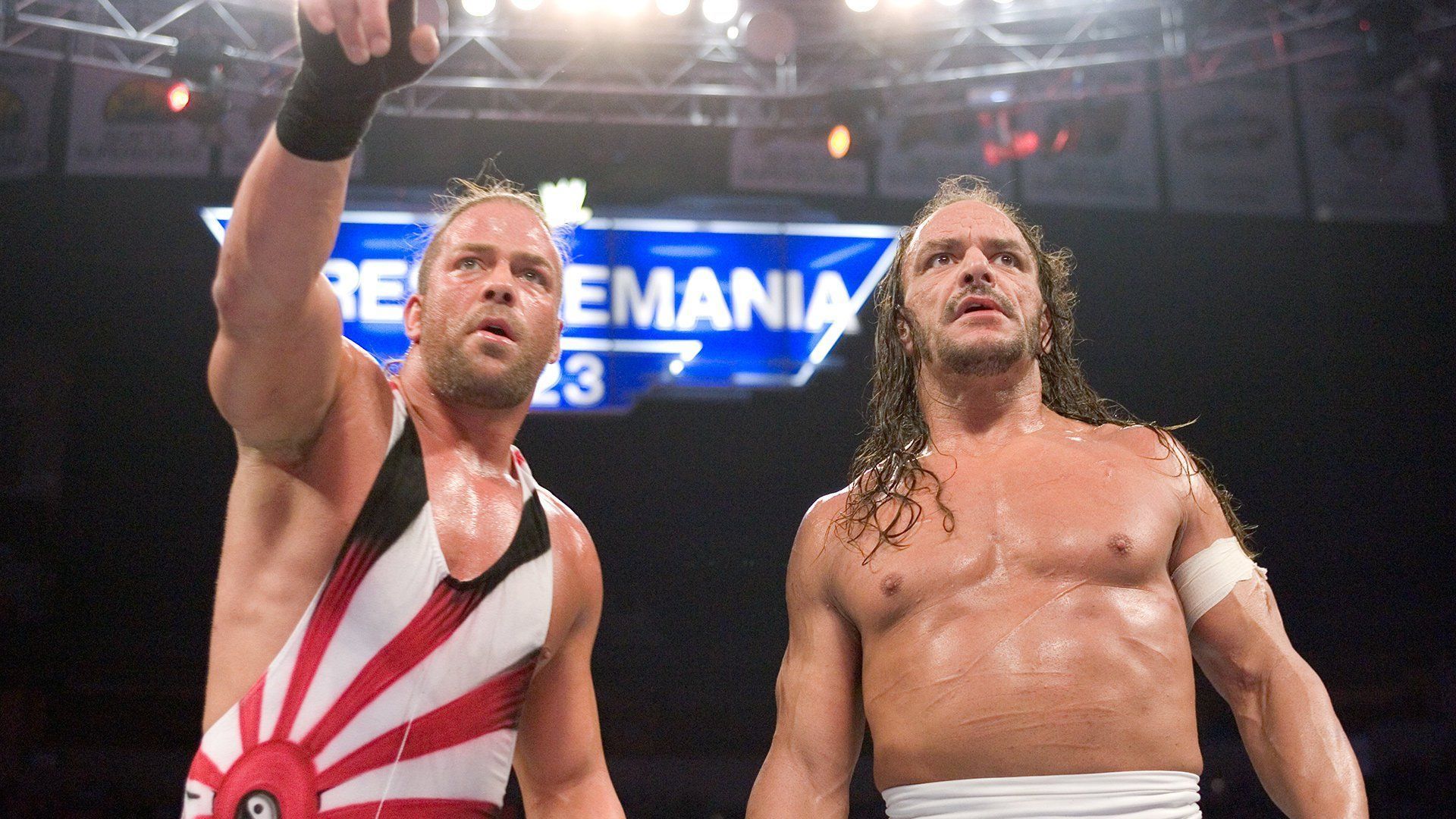Rob Van Dam and Sabu at WWE WrestleMania 23