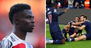 Arsenal ace Bukayo Saka makes feelings clear after being asked about tactics to beat PSG in Champions League semi-final second leg