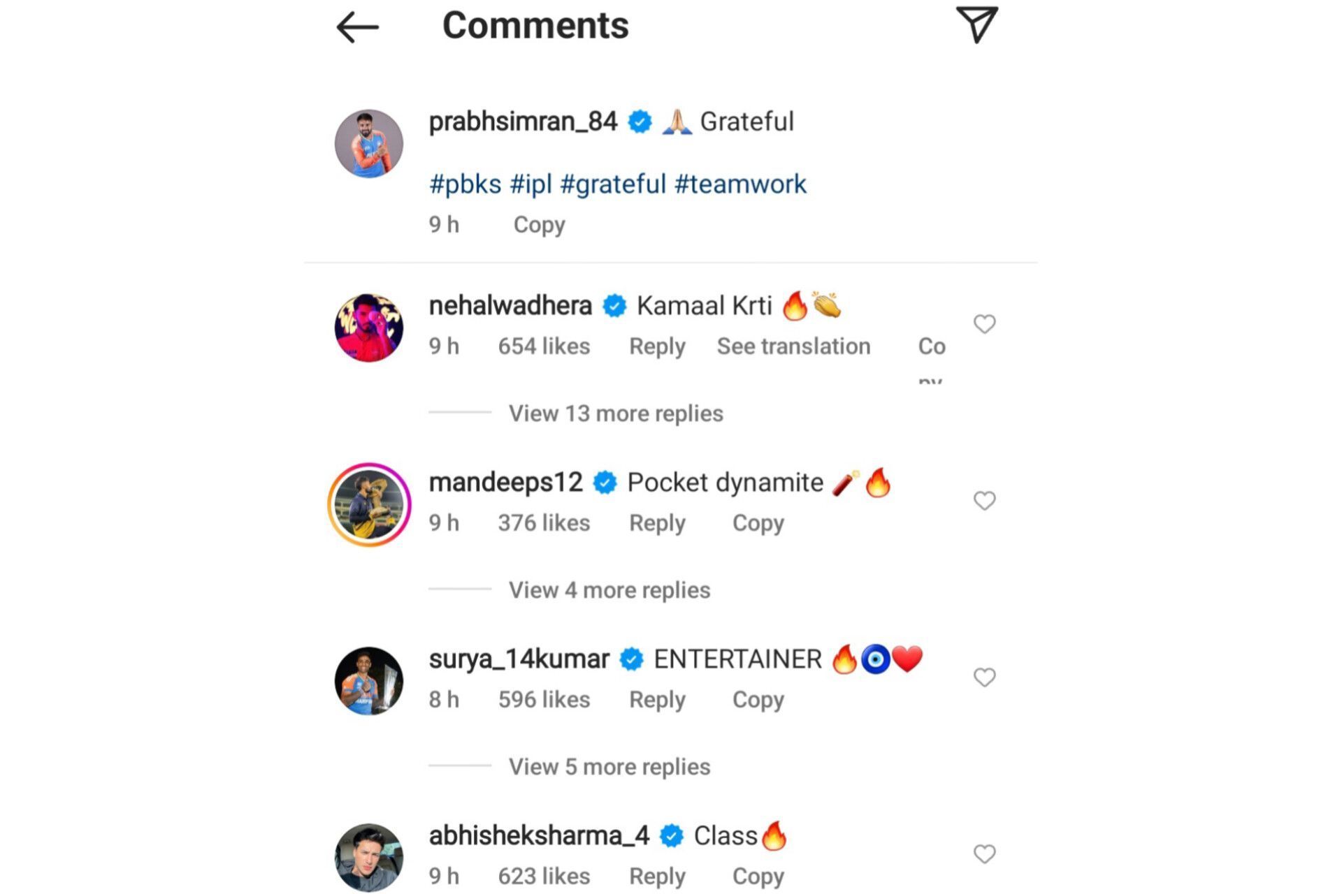 Crick colleagues interact with the latest publications for social media in Braisimran Singh (image via Instagram-@Prabhsimran_84)