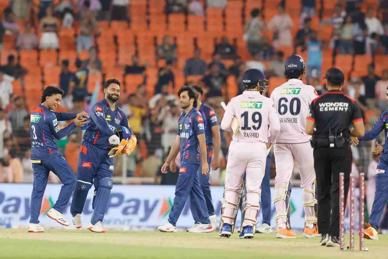 LSG suffered a 33-run defeat in their IPL 2025 clash against LSG. [P/C: iplt20.com]