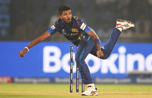 Dilshan Madushanka was the third-highest wicket-taker in the 2023 World Cup. Source: Getty