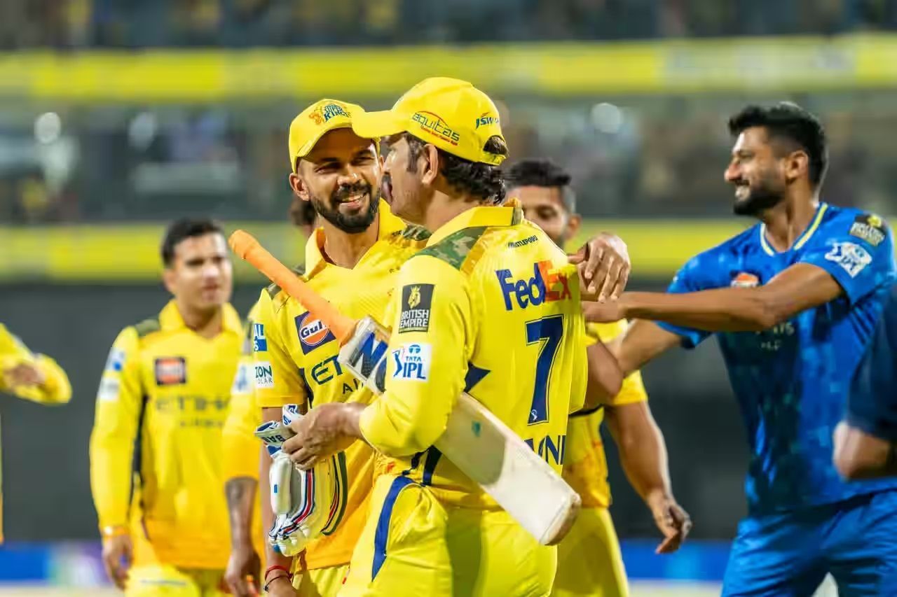 MS Dhoni has been leading CSK in IPL 2025 in Ruturaj Gaikwad