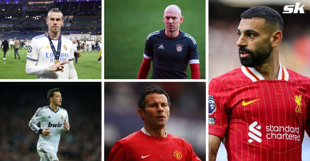 Mohamed Salah picked between Angel Di Maria, Ryan Giggs, Mesut Ozil, and Arjen Robben