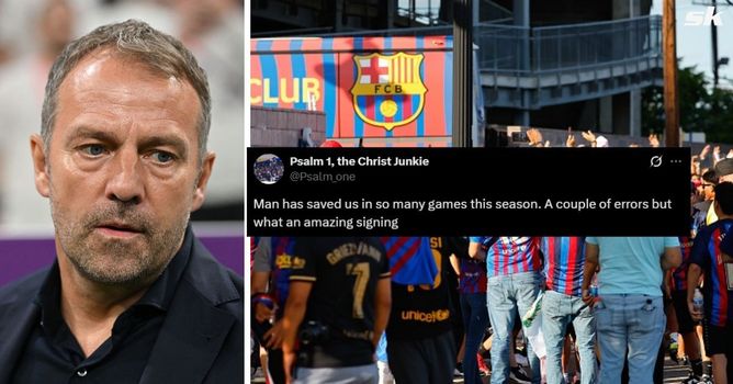 "Man has saved us in so many games", "What an amazing signing" - Fans laud Barcelona star as they win 2024/25 LaLiga title