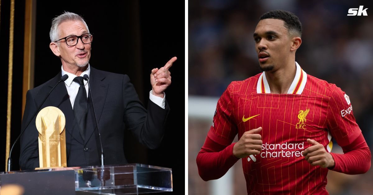 Gary Lineker hits out at Liverpool fans for Trent Alexander-Arnold treatment during Arsenal draw (Source: Both images from Getty)