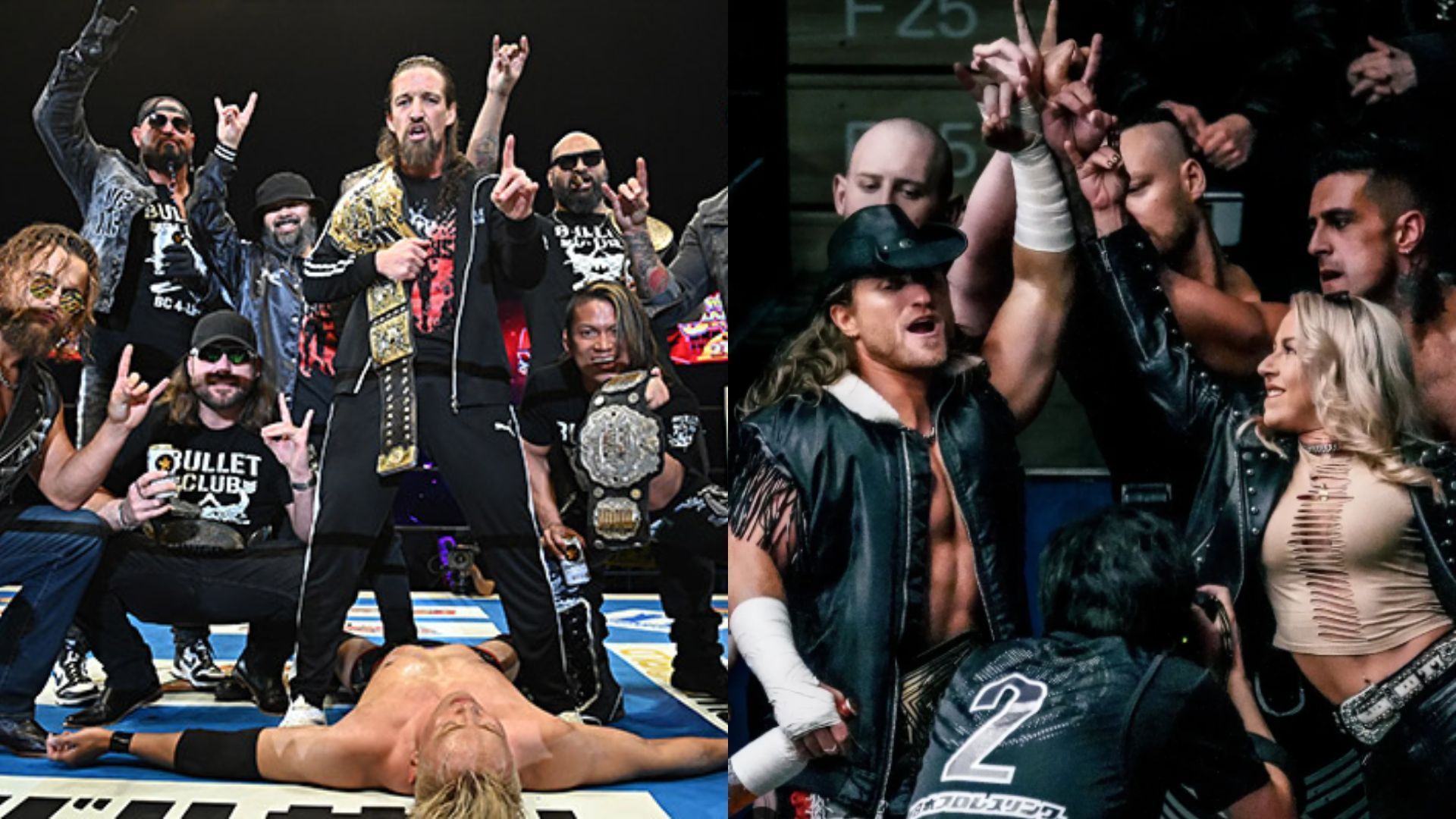 The Bullet Club made some big changes recently (Image Credits: NJPW on X, Thekla on Instagram)