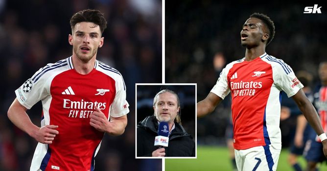 “They will think: ‘What the hell?’” - Emmanuel Petit says Bukayo Saka and Declan Rice will want to leave if Arsenal sell 24-year-old star