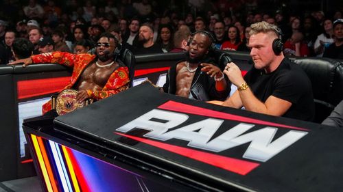 McAfee usually sings a different tune on commentary when a heel is nearby, making him more objective. (Image Credit: WWE.com)