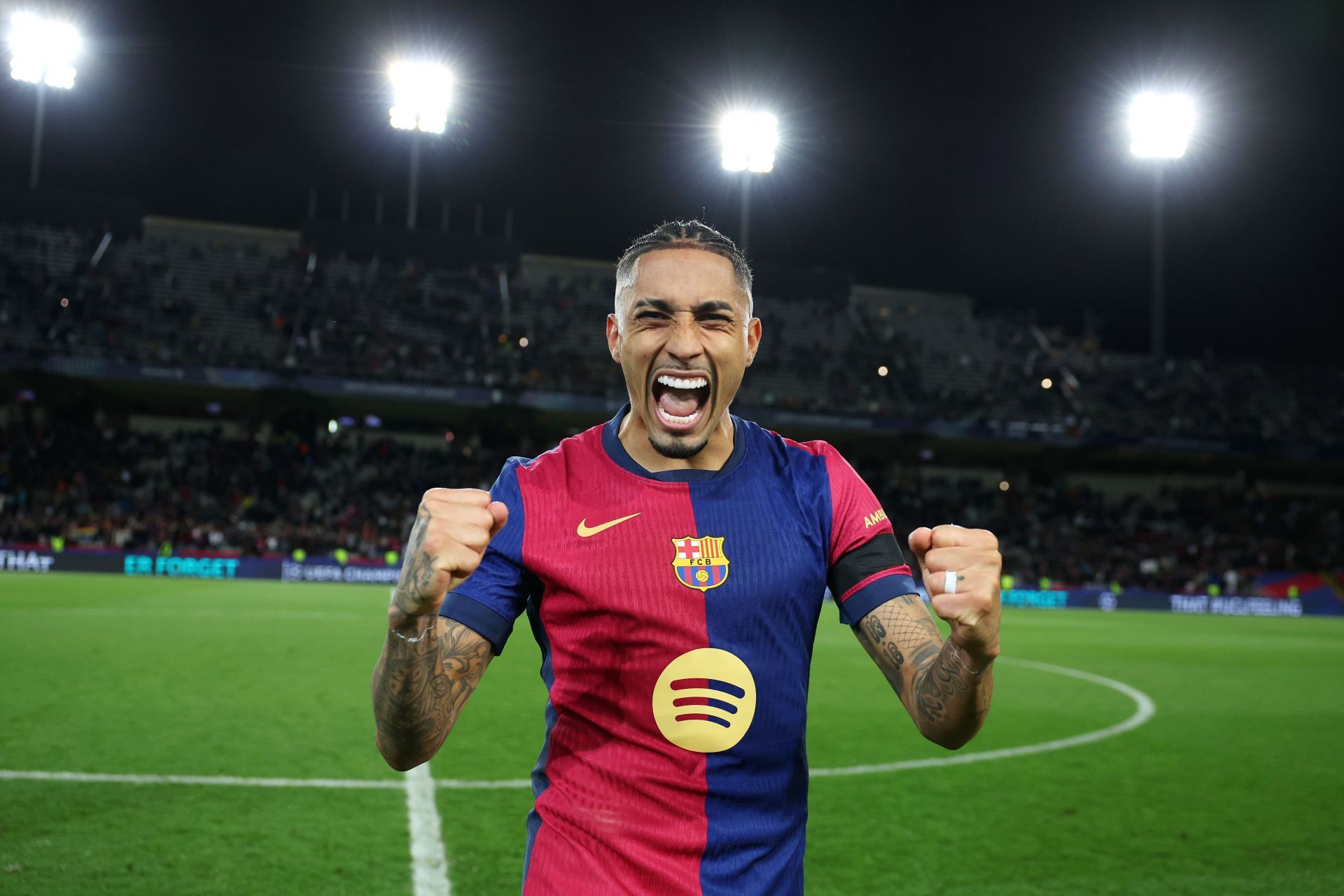 FC Barcelona v SL Benfica - UEFA Champions League 2024/25 Round of 16 Second Leg - Source: Getty