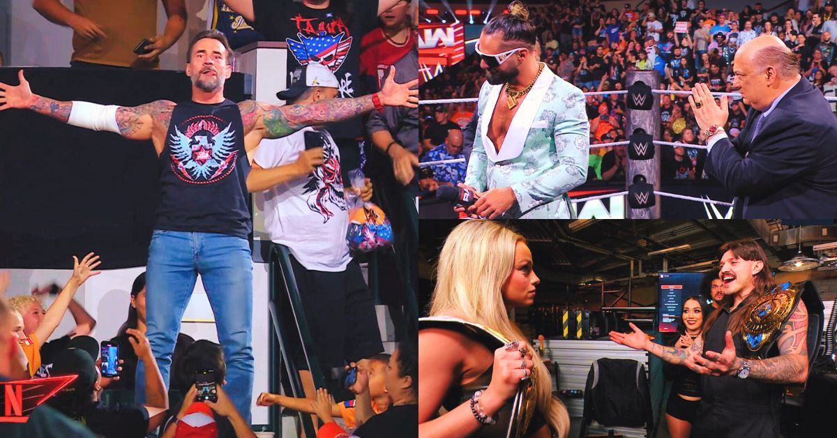We got some big matches tonight on WWE RAW leading up to a great main event! [Image credits: Screenshots from WWE RAW on NETFLIX]