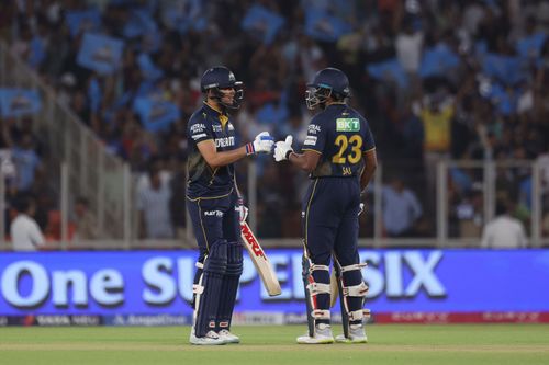 Shubman Gill (left) and Sai Sudharsan gave GT a flying start in their IPL 2025 clash against SRH. [P/C: Getty]