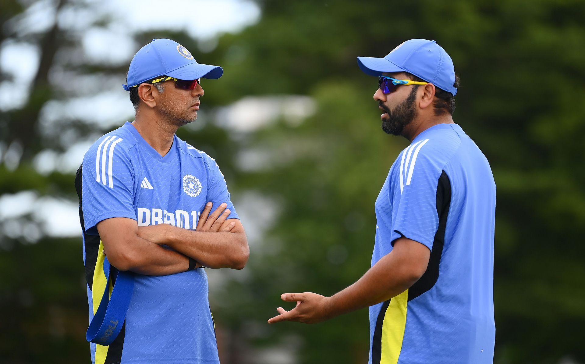 India &amp; South Africa Net Sessions - ICC Men