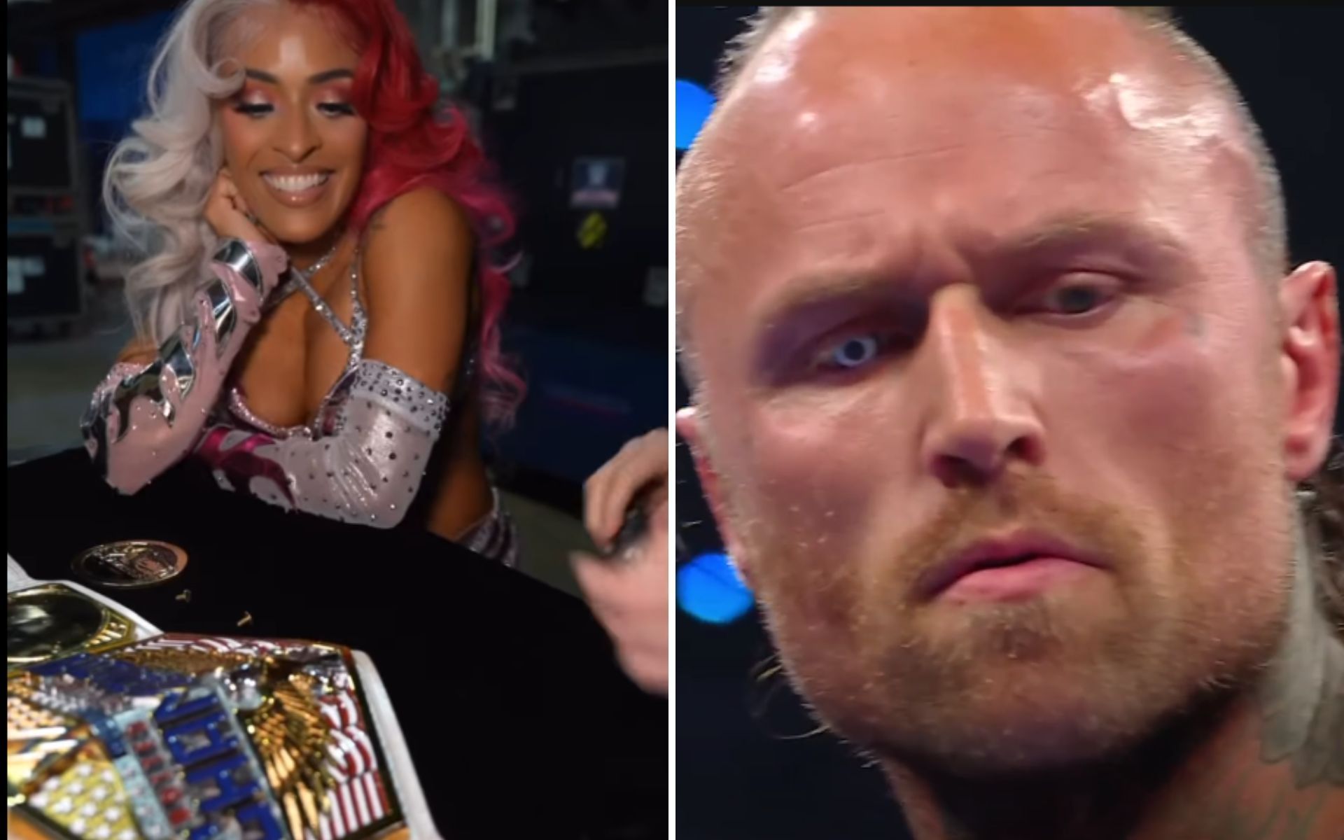 (Pictures Courtesy: @WWE on Instagram and WWE on YouTube)