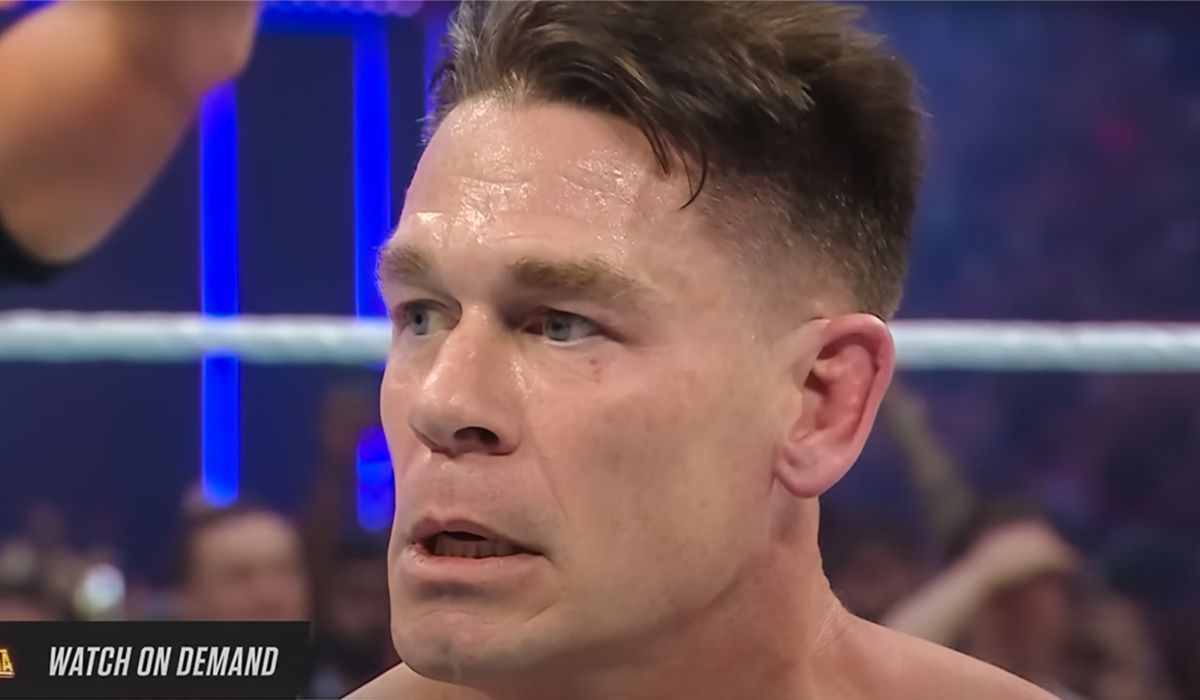 John Cena is a heel star right now in WWE. [Image credits: WWE on YouTube]