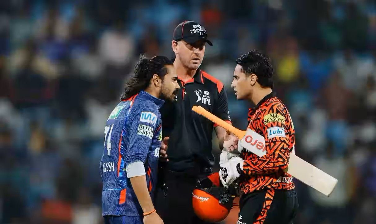 दिग्वेश राठी और अभिषेक शर्मा (Photo Credit - IPLT20.C0M)