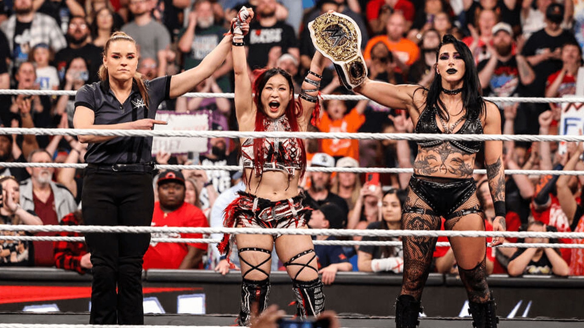 IYO SKY retained WWE Women