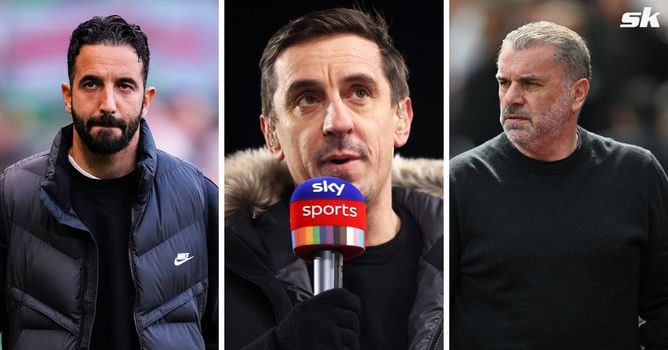 “Only Bruno Fernandes would get into Tottenham's first XI” - Gary Neville gives brutal verdict on Manchester United squad ahead of Europa League final