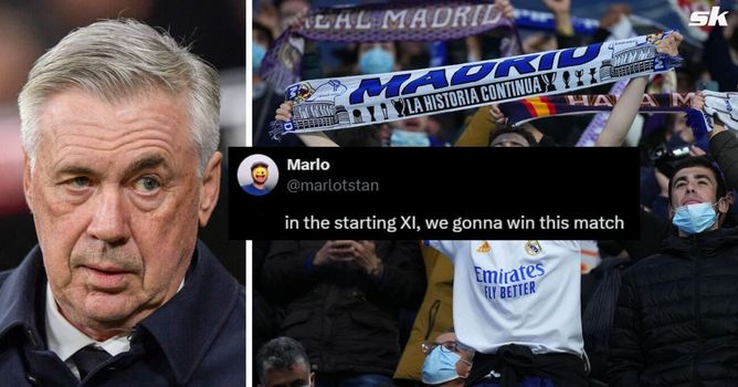 "Masterclass incoming", "He will own Barcelona" - Fans react as Real Madrid star included in XI to face Catalan side in LaLiga clash