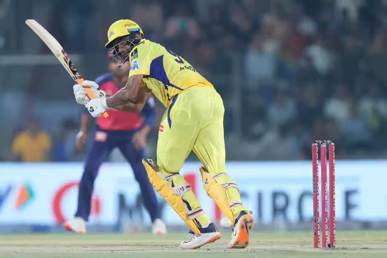Ravichandran Ashwin was promoted in the batting order in CSK