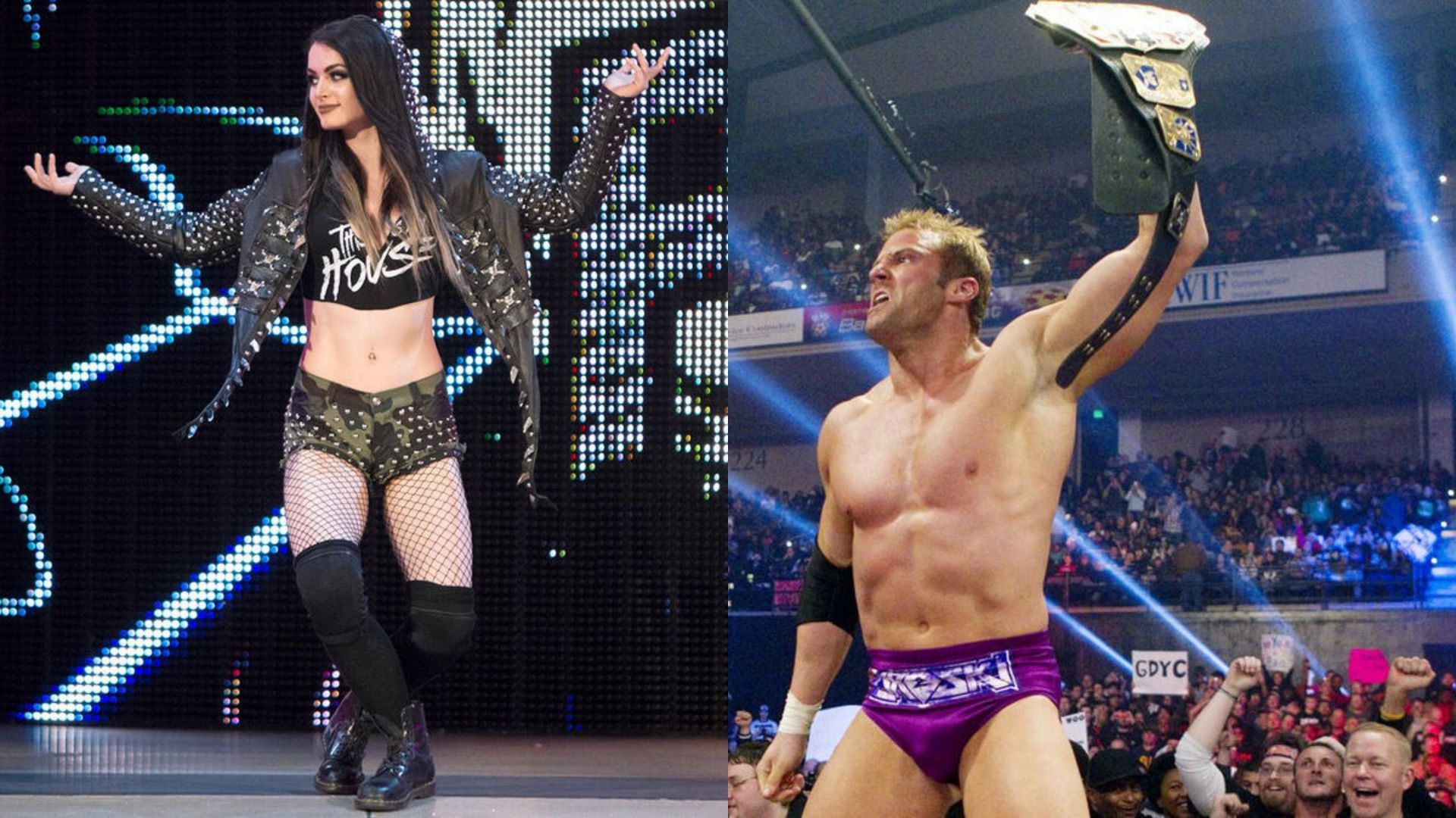 Paige, Zack Ryder, WWE