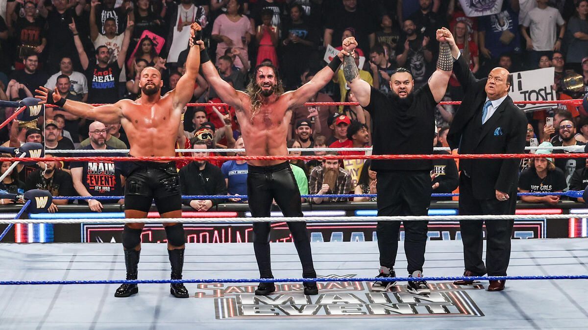 Bron Breakker, Seth Rollins, Bronson Reed, and Paul Heyman (Image Credits: WWE.com)