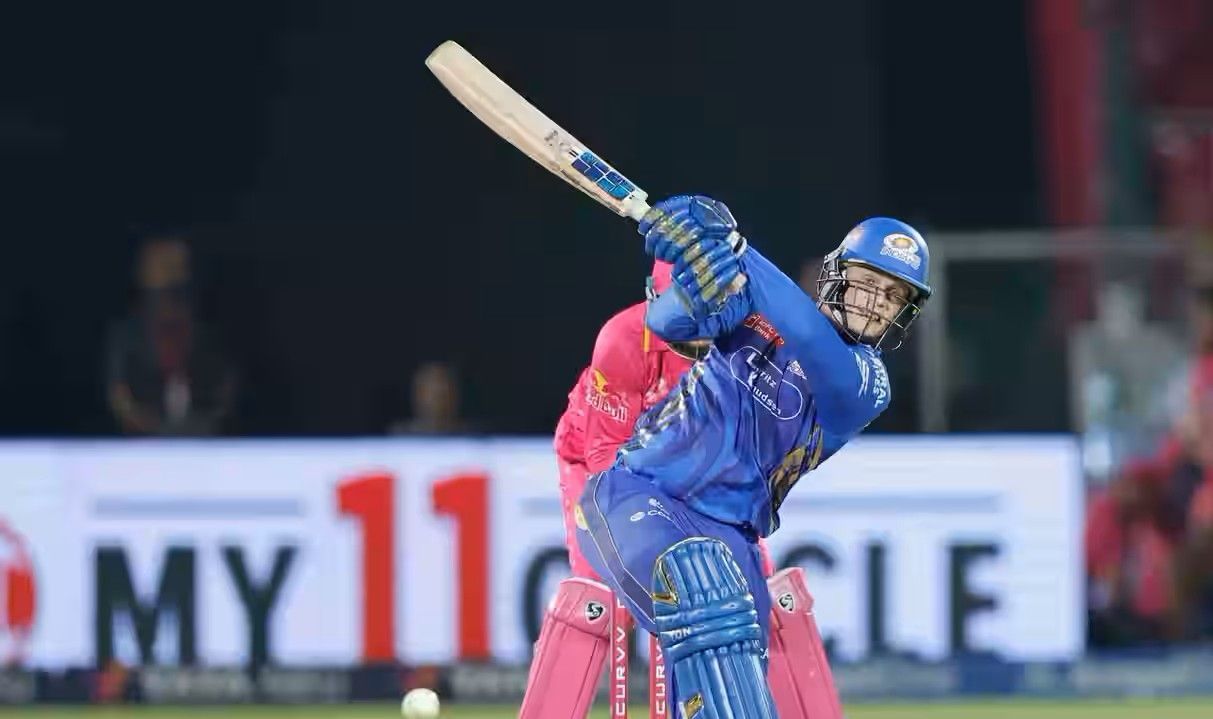 रयान रिकेल्टन की जबरदस्त पारी (Photo Credit - IPLT20.COM)