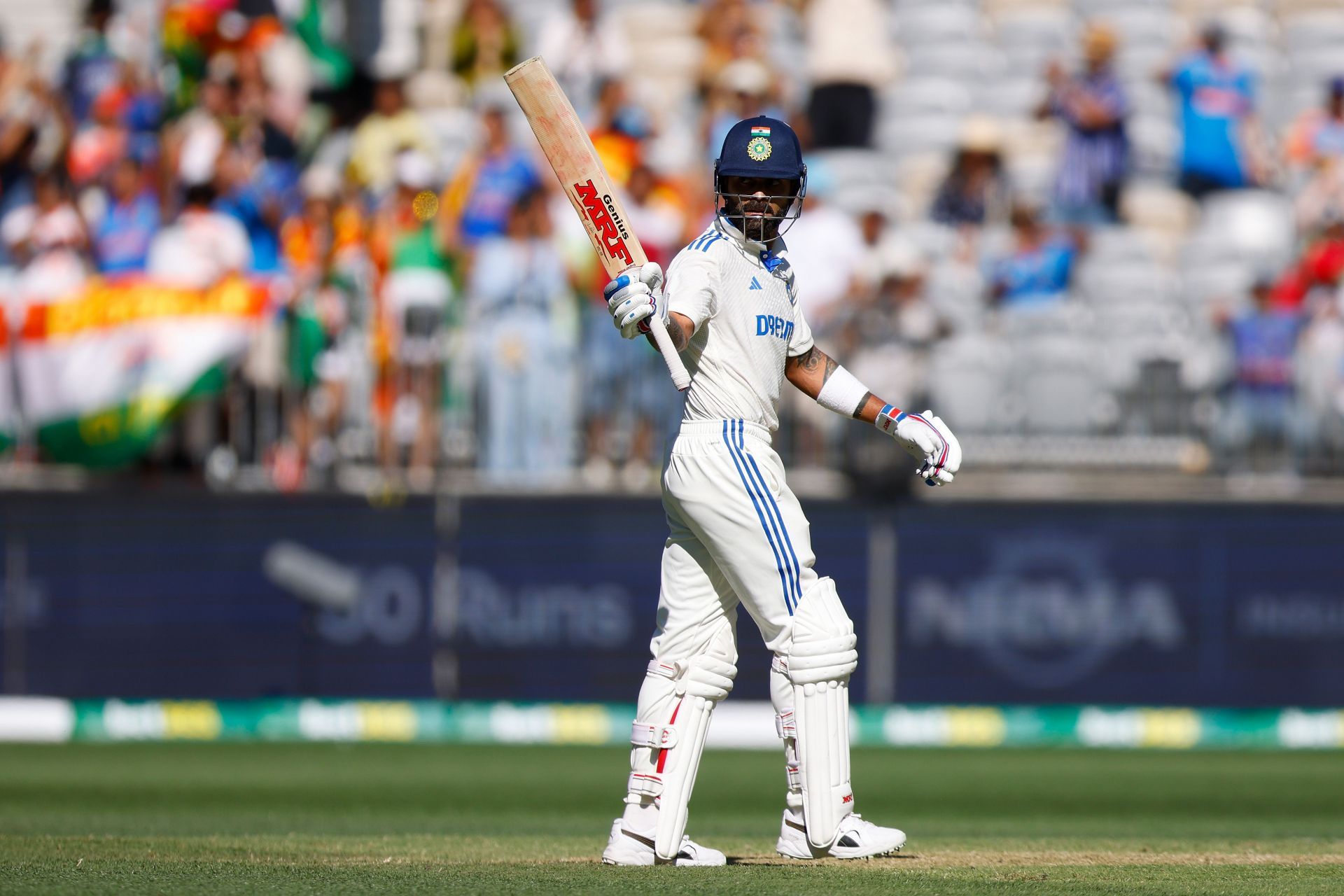 Virat Kohli amassed 9230 runs at an average of 46.85 in 123 Tests. [P/C: Getty]