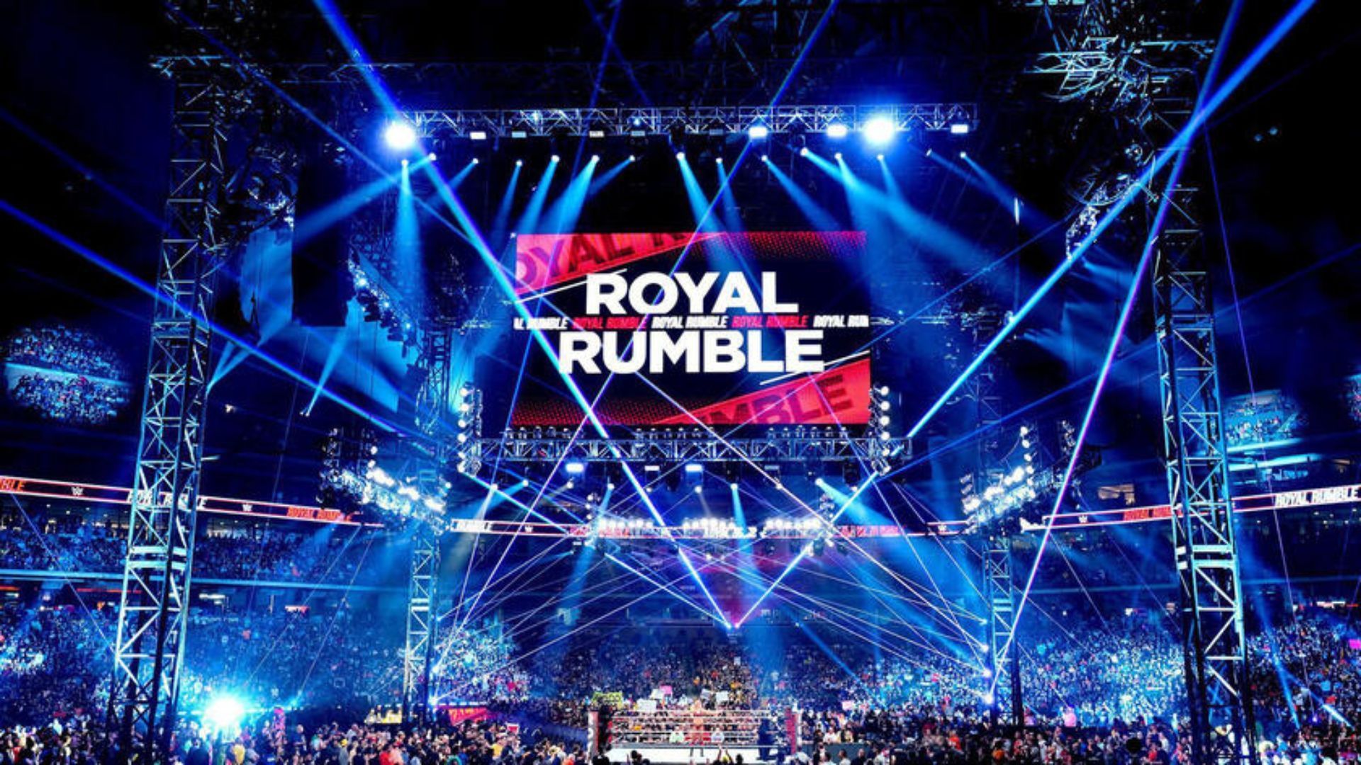 WWE Royal Rumble Stage [Image Credits: WWE.com]