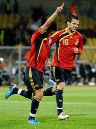 Fabregas could be reduced to the side-kick role he plays for Spain