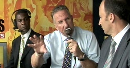 Ian Botham and Nasser Hussain (Remember Natwest 2001 final?)