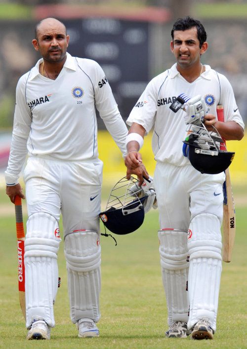 Gautam Gambhir and Virender Sehwag