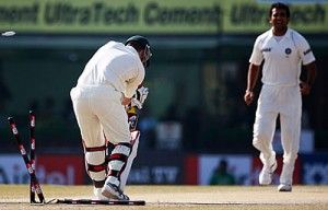 Zak has the rare quality of reverse swinging the ball from round the wicket.. Haddin&#039;s furniture shattered..