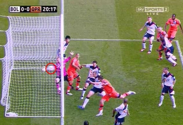 QPR goal v Bolton denied by linesman