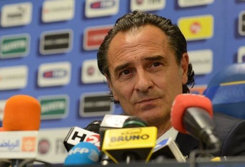 Italy's national football team coach Cesare Prandelli