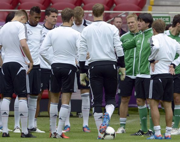 Germany Training and Press Conference - Semi Final: UEFA EURO 2012