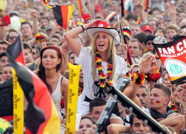 Germany v Greece - Public Viewing:  UEFA EURO 2012