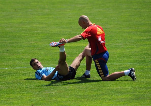 Spain Euro 2012 Training Session