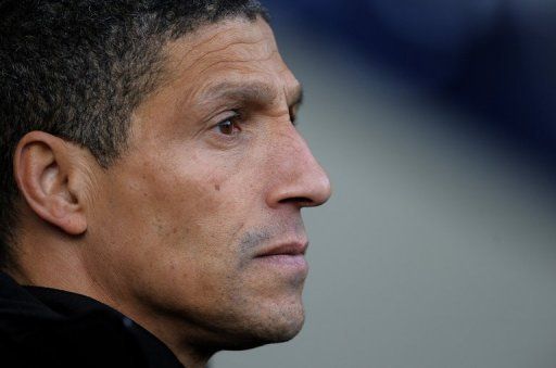 Chris Hughton, 53, replaces Paul Lambert after the Scot left to take charge of Aston Villa