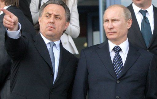 Vitaly Mutko (left, with Vladimir Putin) claimed 